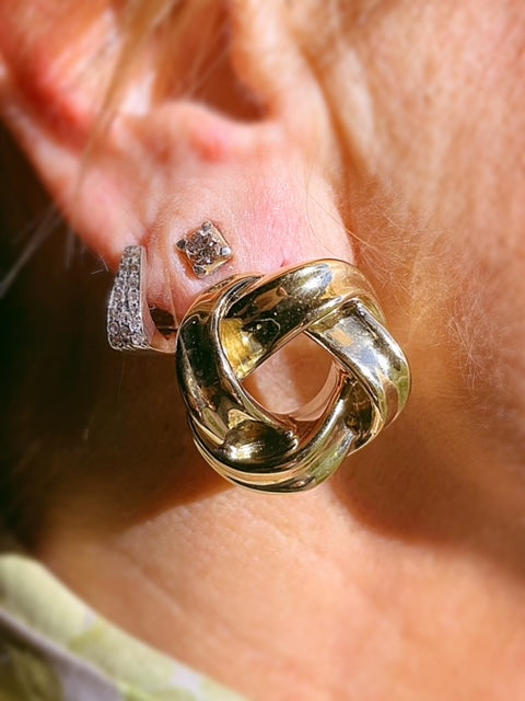 Dore' earrings, large Melia model