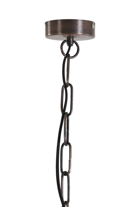 Metal suspension lamp