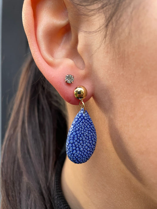 Razza small Blue China earrings