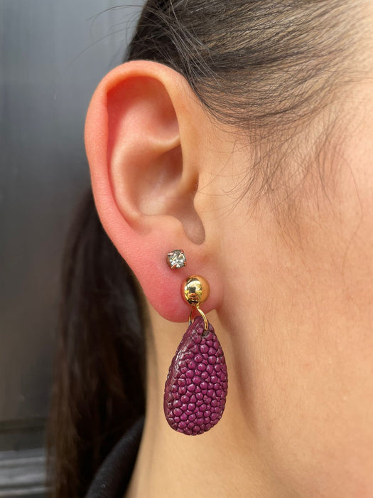 Razza small Purple earrings