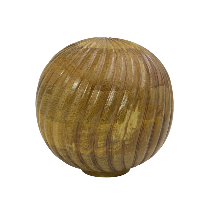 Decorative wooden ball