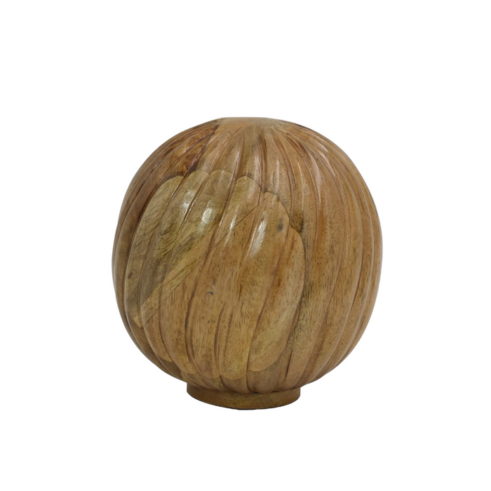 Decorative wooden ball