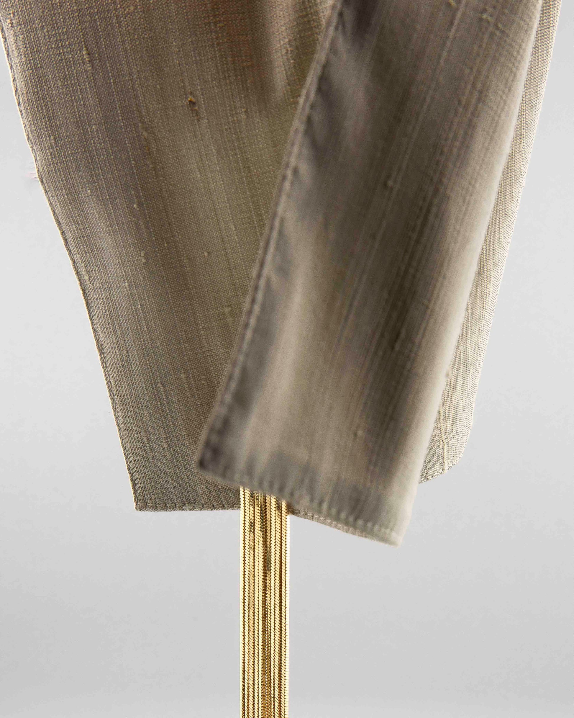 Handcrafted in Tuscany, the MarriCortona Voilà Cufflinks in 18k gold bronze blend Italian artistry and bold design — elegance redefined with modern flair.