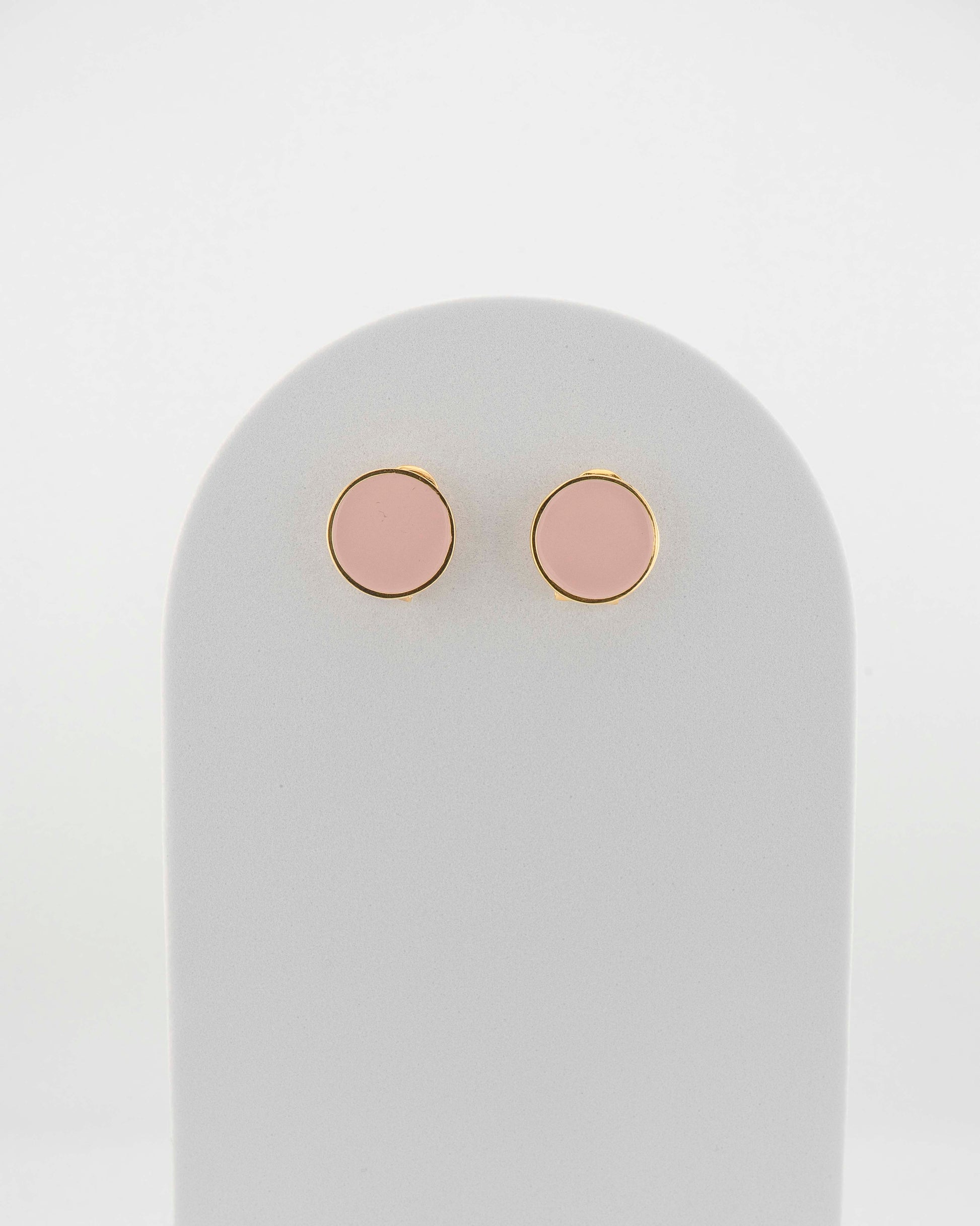 Handcrafted in Tuscany, the MarriCortona Smalto Earrings in 18k gold bronze with hand-painted enamel reflect Italian artistry, color, and timeless elegance.