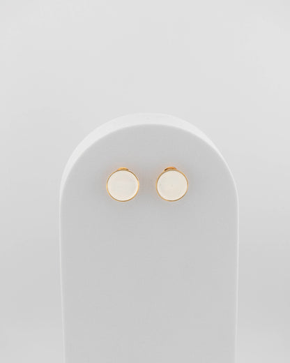 Handcrafted in Tuscany, the MarriCortona Smalto Earrings in 18k gold bronze with hand-painted enamel reflect Italian artistry, color, and timeless elegance.