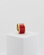 Handcrafted in Tuscany, the MarriCortona Smalto Rings combine 18k gold and hand-painted enamel — vibrant, refined, and authentically Made in Italy.