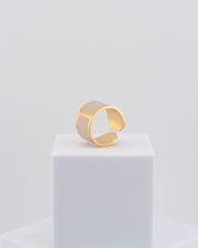 Handcrafted in Tuscany, the MarriCortona Smalto Rings combine 18k gold and hand-painted enamel — vibrant, refined, and authentically Made in Italy.