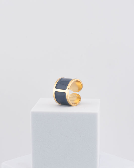 Handcrafted in Tuscany, the MarriCortona Smalto Rings combine 18k gold and hand-painted enamel — vibrant, refined, and authentically Made in Italy.