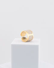 Handcrafted in Tuscany, the MarriCortona Smalto Rings combine 18k gold and hand-painted enamel — vibrant, refined, and authentically Made in Italy.