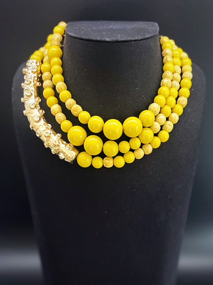 Octopus SunFlower necklace