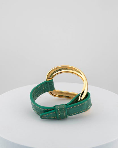 Bracciale Alligator 'Smeraldo'