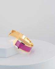 Handcrafted in Tuscany, the MarriCortona Smalto Bracelets in 18k gold and hand-painted enamel shine with color, elegance, and authentic Italian artistry.