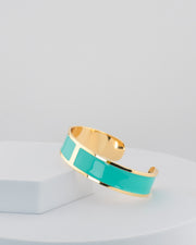 Handcrafted in Tuscany, the MarriCortona Smalto Bracelets in 18k gold and hand-painted enamel shine with color, elegance, and authentic Italian artistry.
