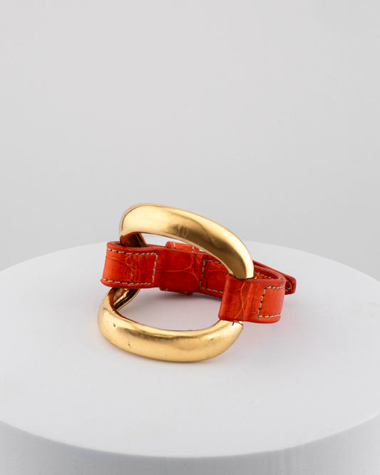 Bracciale Alligator 'Arancio'