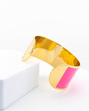 Bracciale Smalto L mm 30 'Rosa Valentino'