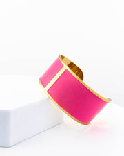 Bracciale Smalto L mm 30 'Rosa Valentino'