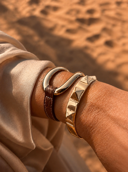 Pulsera Pirámides
