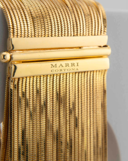 'Voila' bracelet in yellow gold, size S and M