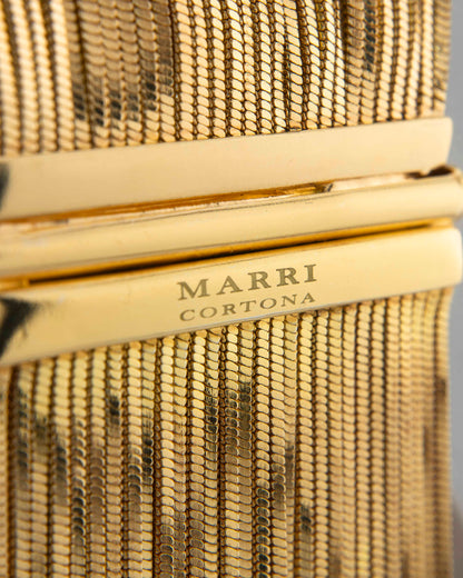 Handcrafted in Tuscany, the MarriCortona Voilà Bracelet in 18k black gold-plated bronze exudes movement, elegance, and bold Italian contemporary style.