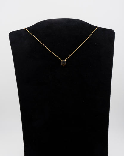 La Pietra dell’Anima di Giugno  Choker Quarzo fume’ , ct 1.77 Diametro 8 mm