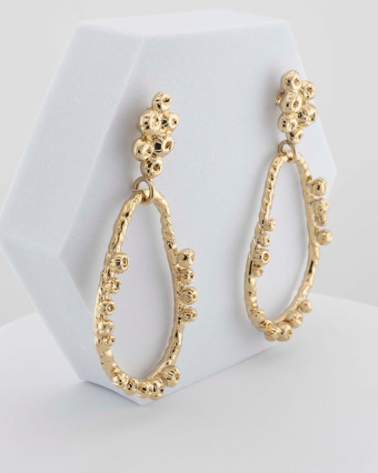 Orecchini Dore' modello Octopus