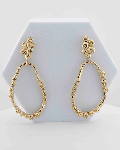 Orecchini Dore' modello Octopus