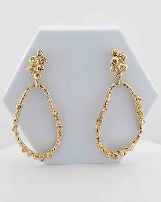 Orecchini Dore' modello Octopus