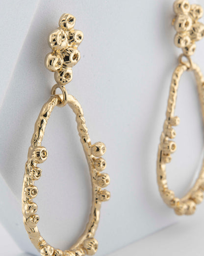 Orecchini Dore' modello Octopus