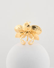 Handcrafted in Tuscany, the Marri Cortona Orchidea Ring in 18k gold bronze captures the orchid’s grace — unique, hand-enameled, and timelessly elegant.