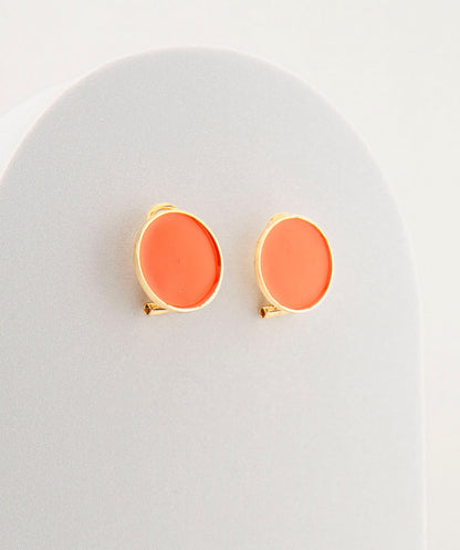 Handcrafted in Tuscany, the MarriCortona Smalto Earrings in 18k gold bronze with hand-painted enamel reflect Italian artistry, color, and timeless elegance.