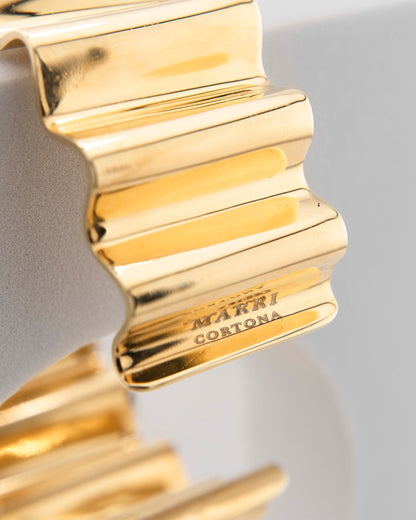 'Wave' bracelet, 2.5 cm high, size S (wrist up to 17 cm)