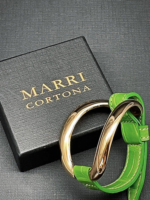 Bracciale Alligator 'Apple Green'