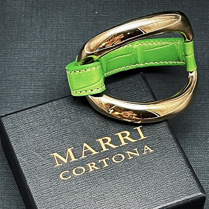 Bracciale Alligator 'Apple Green'