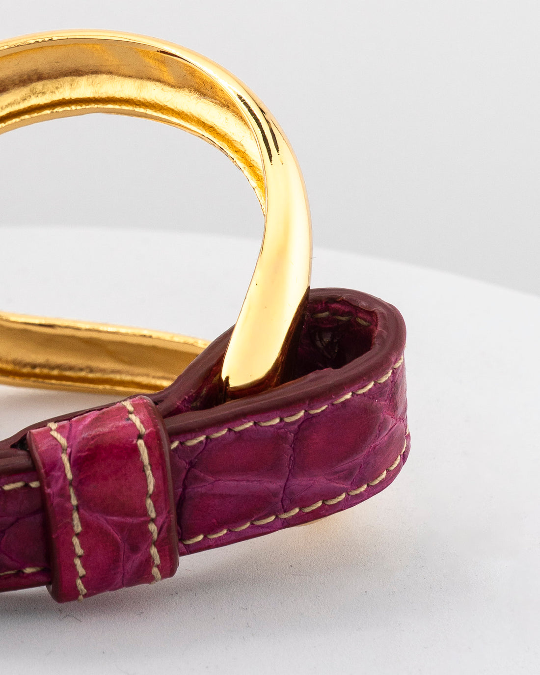 Bracciale Alligator 'Lampone'