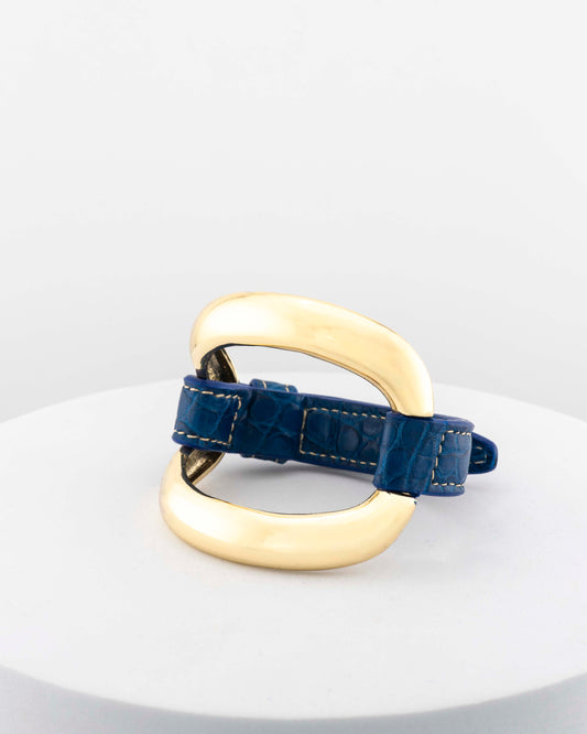 Bracciale Alligator 'Blue China'