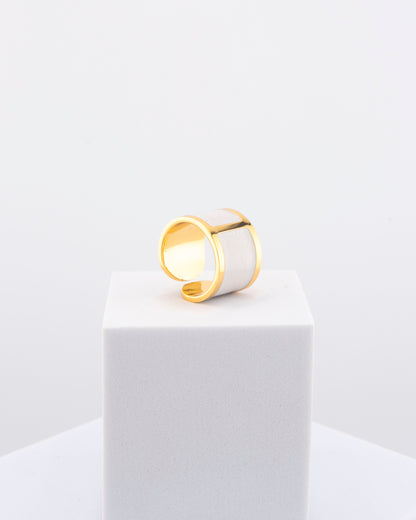 Turquoise Enamel Ring