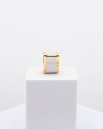 Turquoise Enamel Ring