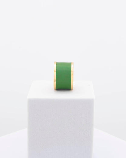 Anillo esmaltado 'Ciprés'