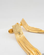 Handcrafted in Tuscany, the MarriCortona Voilà Cufflinks in 18k gold bronze blend Italian artistry and bold design — elegance redefined with modern flair.