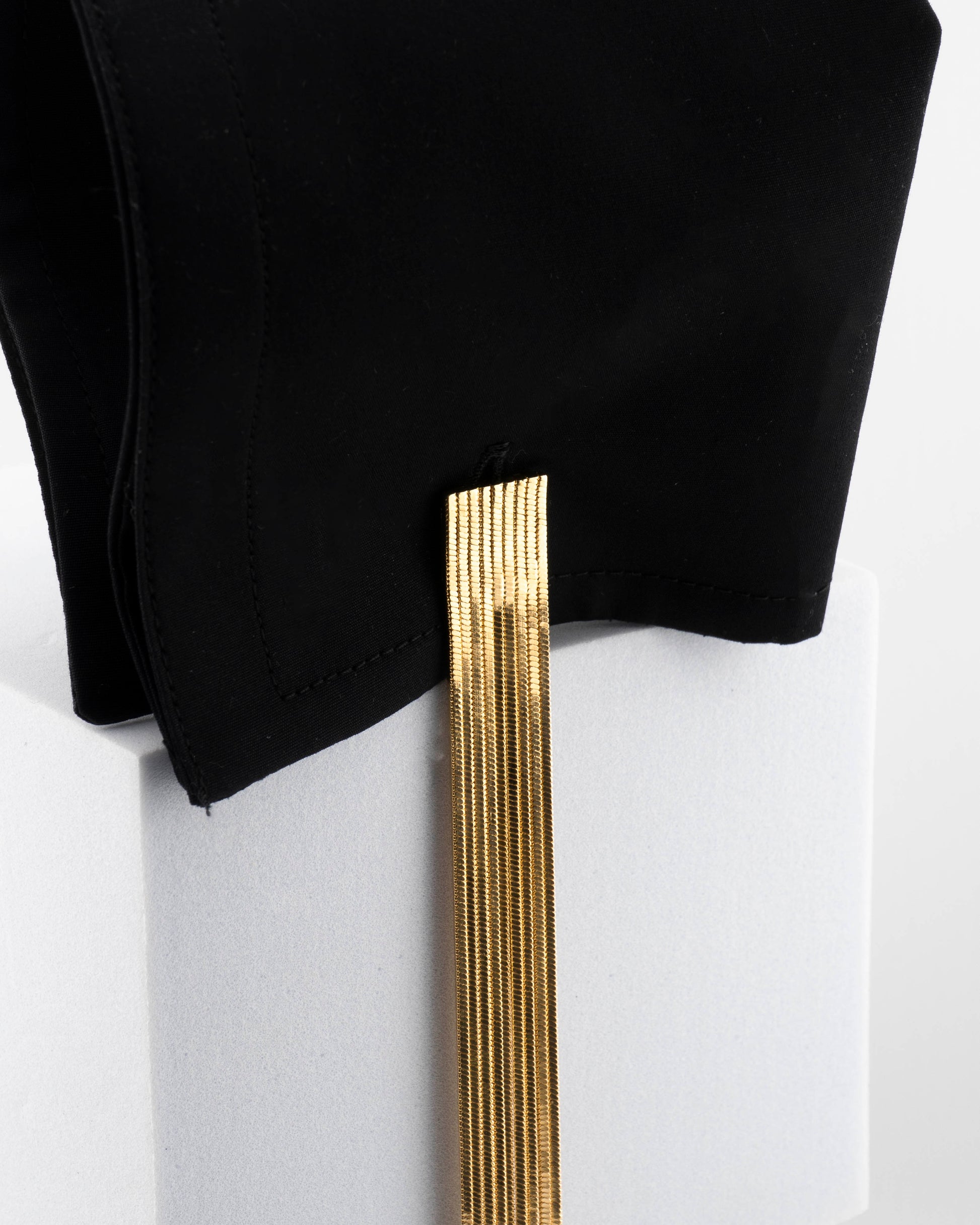 Handcrafted in Tuscany, the MarriCortona Voilà Cufflinks in 18k gold bronze blend Italian artistry and bold design — elegance redefined with modern flair.