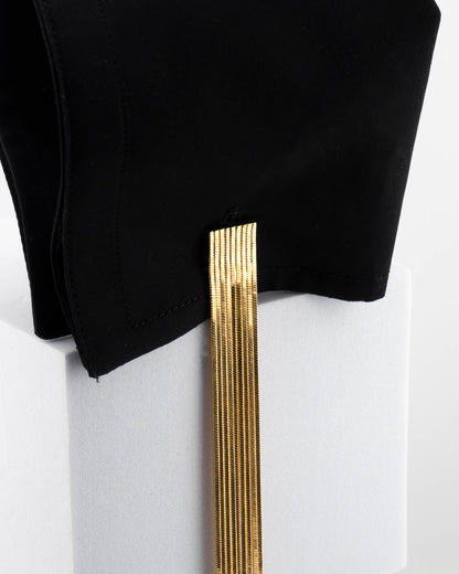 Handcrafted in Tuscany, the MarriCortona Voilà Cufflinks in 18k gold bronze blend Italian artistry and bold design — elegance redefined with modern flair.