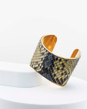 Bracciale Python Blue Giallo