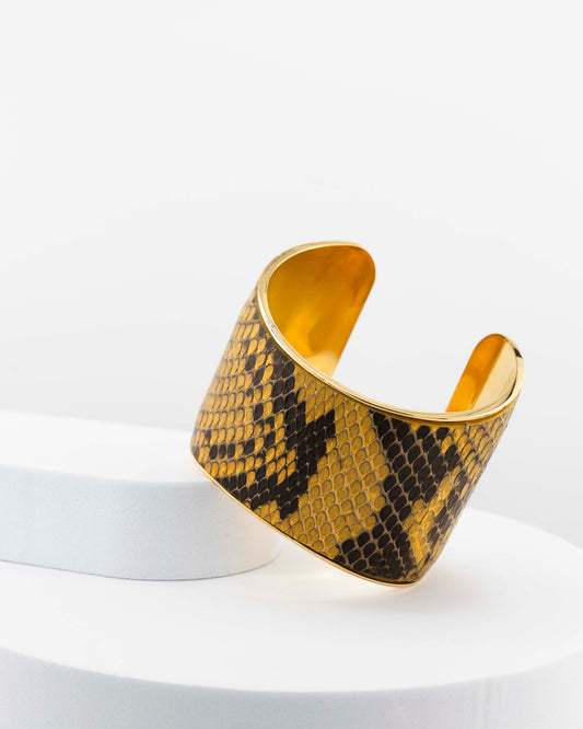 Python Sunflower Bracelet