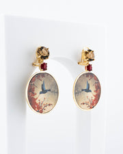 Cromia 'Oriental Bloom' Earrings