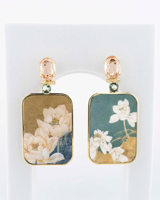 Jade Garden Earrings