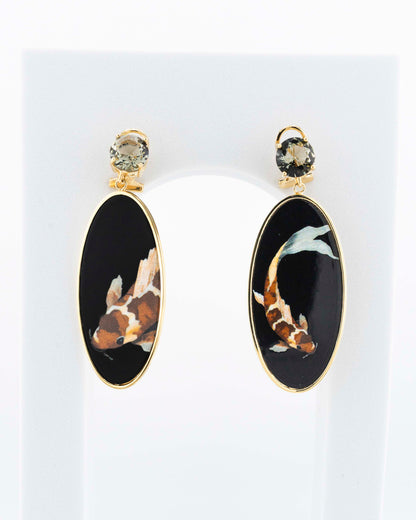 Orecchini Intarsio Fiorentino