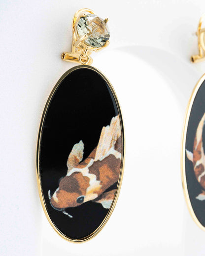 Orecchini Intarsio Fiorentino