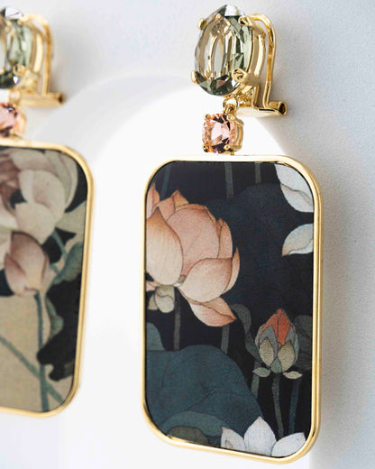 Orecchini Loto d’Oriente