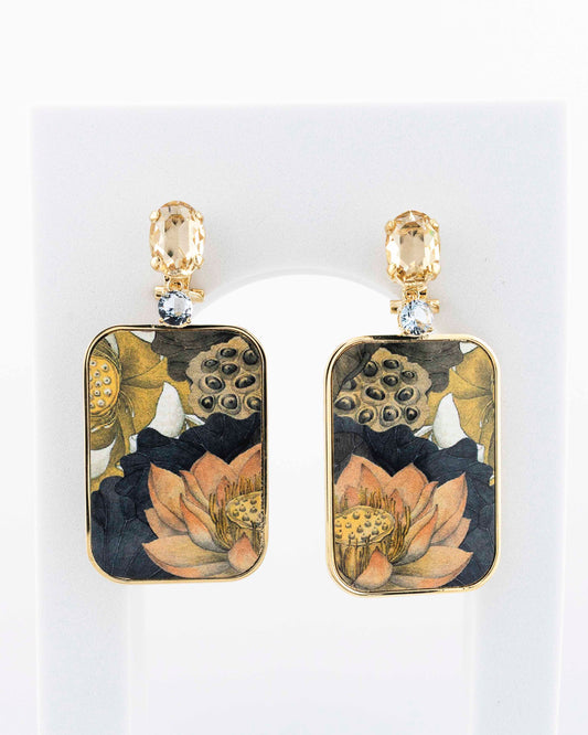 Golden Garden Earrings