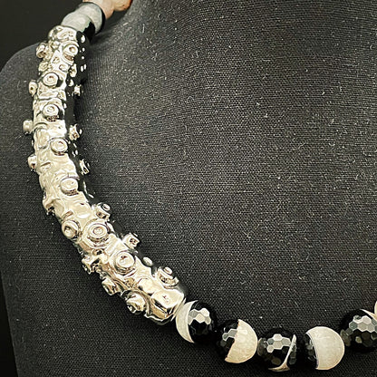 Collana Octopus  Black & White